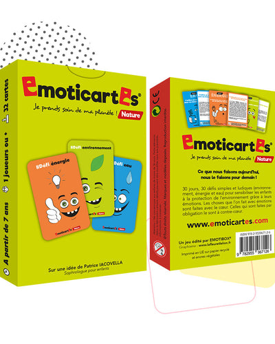 LES EMOTICARTES NATURE - "INITIATION  A L'ECOLOGIE"